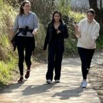 3 filles en randonnées